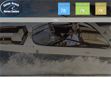 Tablet Screenshot of oceanbeachmarina.com